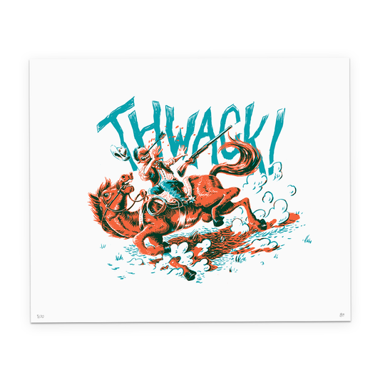 Thwack! Limited Edition Print