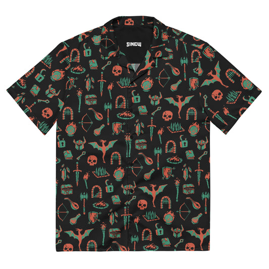Doom & Drakes® Button Shirt (Chaotic)
